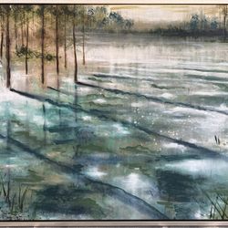 Framed Landscape Painting