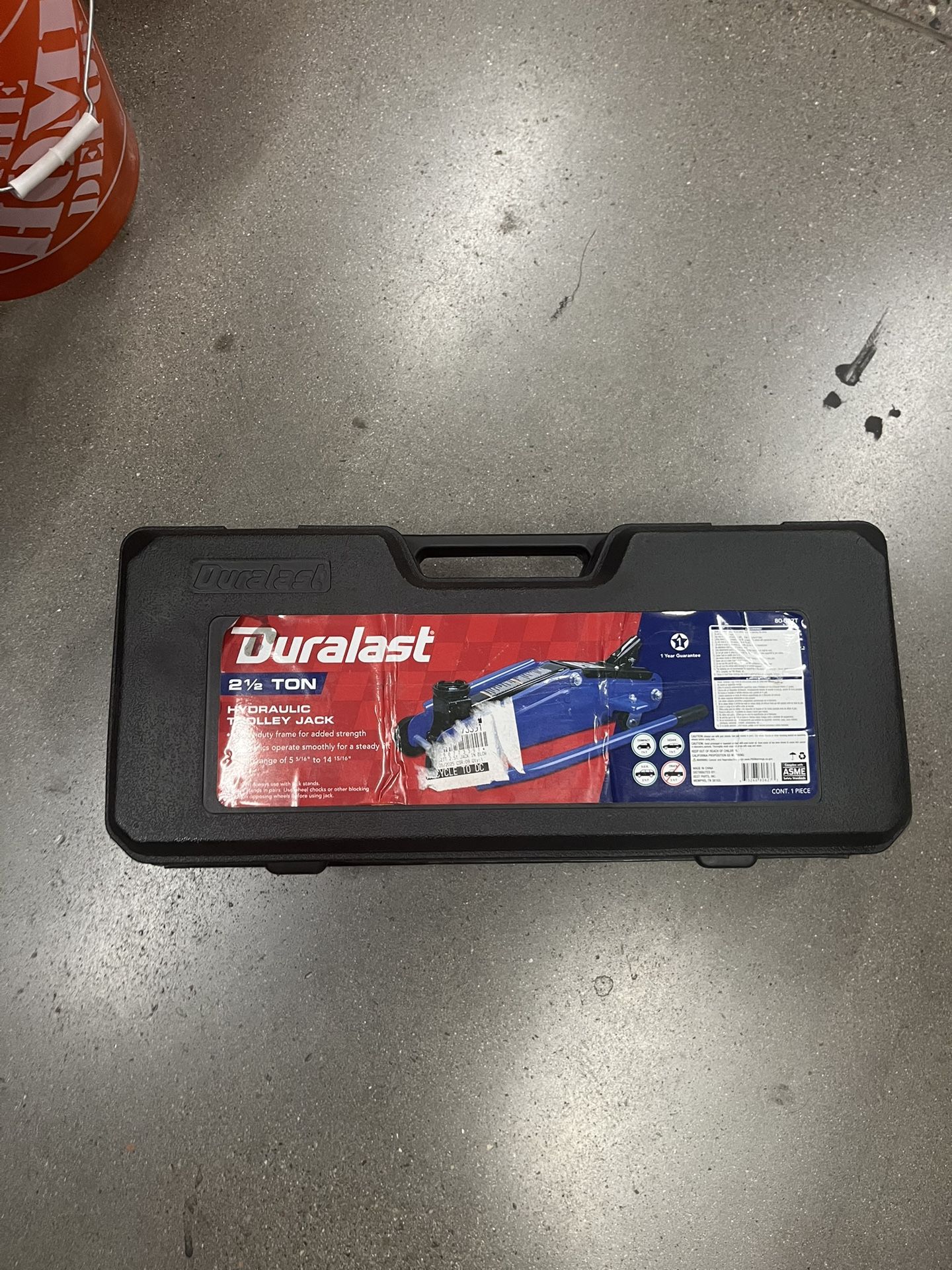 Duralast 2-1/2 Ton Jack (153602) MMP