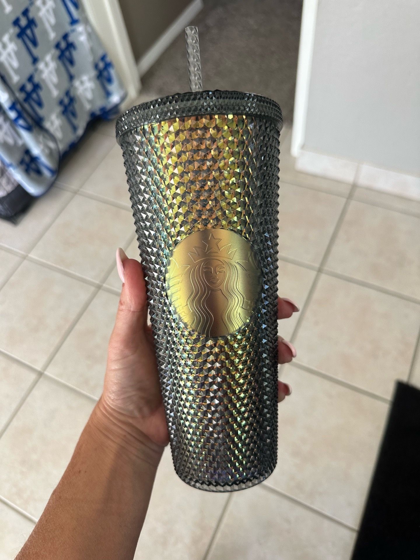 Starbucks studded cup