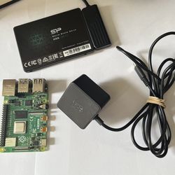 Raspberry Pi 4gb & 256 gb SSD