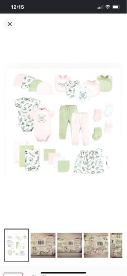 Hudson baby pink eucalyptus 0-3 month