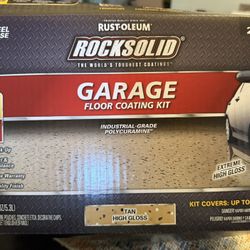 Rock solid 2.5 Garage Floor Tan 