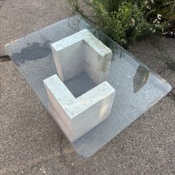 Elegant Stone Coffee Table