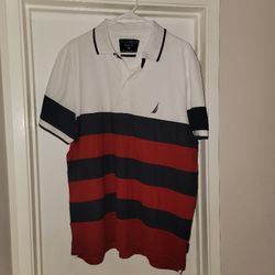 NEW Nautica XL Short Sleeve Shirt Mens