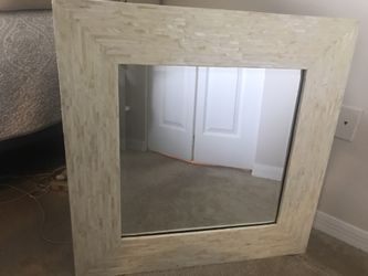 Large capiz shell mirror - needs to be gone by Thursday!