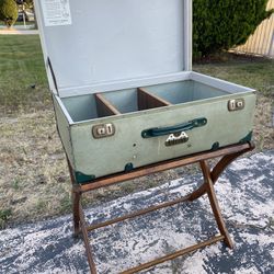 Mid Century Resusci Anne Luggage Decor Storage 