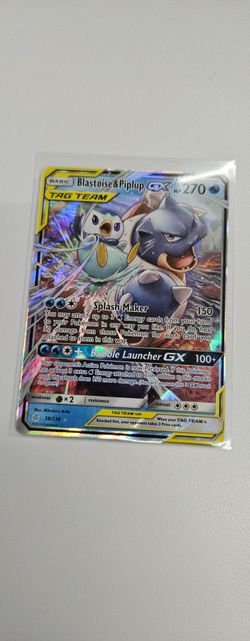 Blastoise & Piplup GX Tag Team