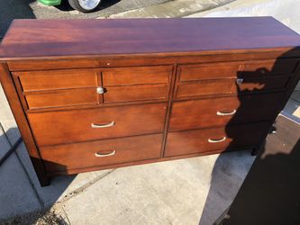 Dresser And Mirror