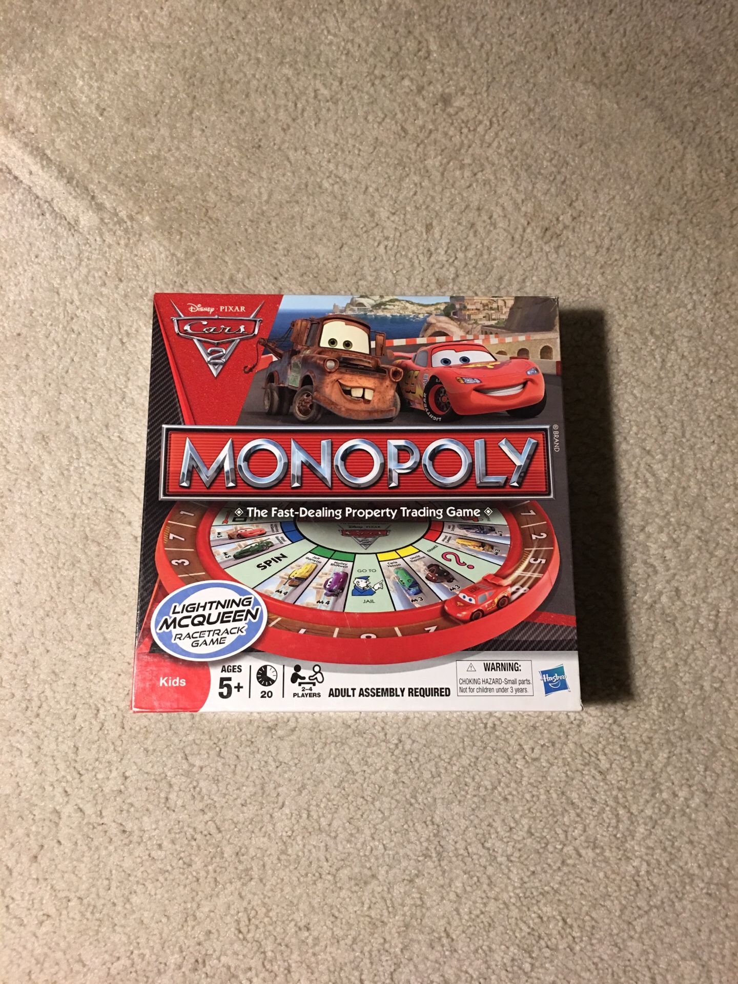 Monopoly board game for kids 5+