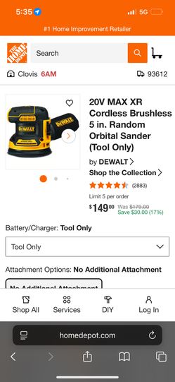 Dewalt Orbiting Sander 