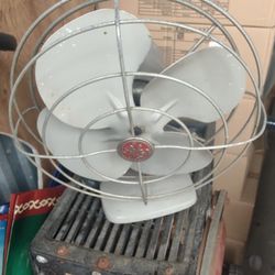 GE Antique Electric Desk Fan