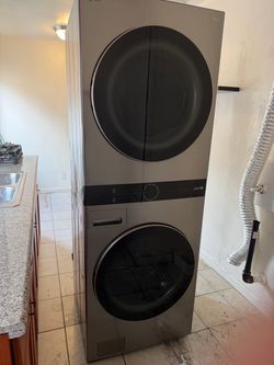 Washer and dryer