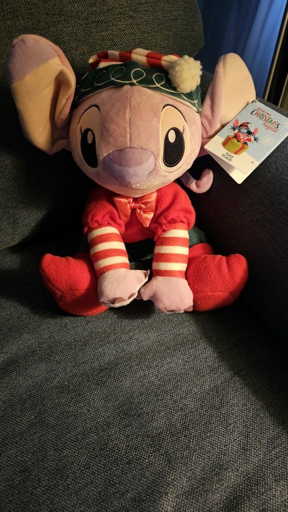 Disney Stitch Angel Plush Stuffed Animal