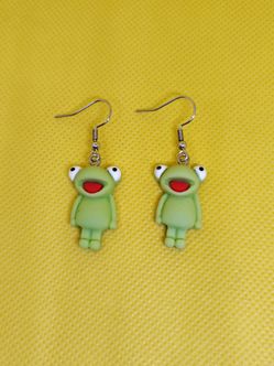 Frog Dangle Earrings