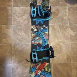 burton captain america snowboard 