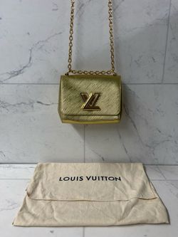 Louis Vuitton Metallic Gold Epi Leather Twist PM Bag (PO1014242) -Like New Condition