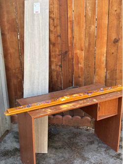 Desk and wood for free