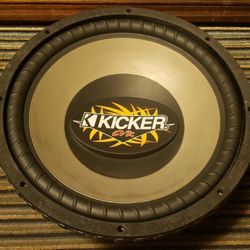 Rare Vintage 18" Kicker Comp 4ohm Dvc