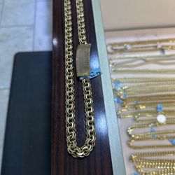 10k Gold Chino Chain