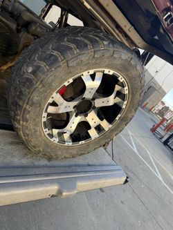 Truck Rims And Tire 6 Lug