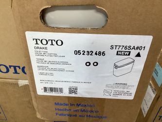 TOTO Drake Cotton White 1.6 -GPF Single -Flush Toilet Tank