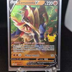 Zamazenta V 018/025 Celebrations Holo