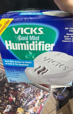 Vicks Cool Mist Humidifier (Original Box Included)