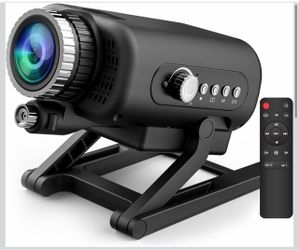 3D Galaxy Star Projector with Remote
