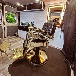 Mobile Barber Van