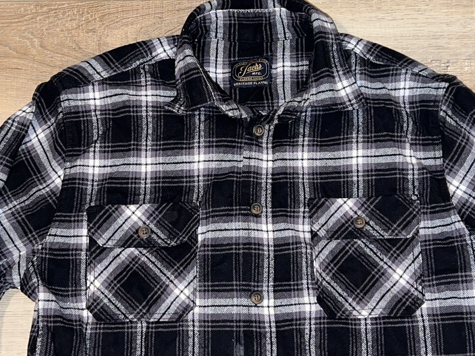 Jachs Heritage Flannel Men’s Plaid Shirt 