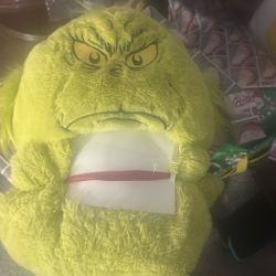 30x50 Grinch Hooded Throw. 