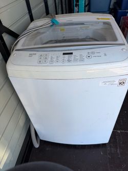 LG top load inverter washer & LG front load gas dryer
