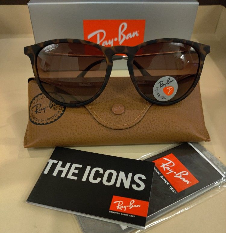New Classic Erika Polarized Matte Tortoise Style 4171😎🕶️😎🕶️😎