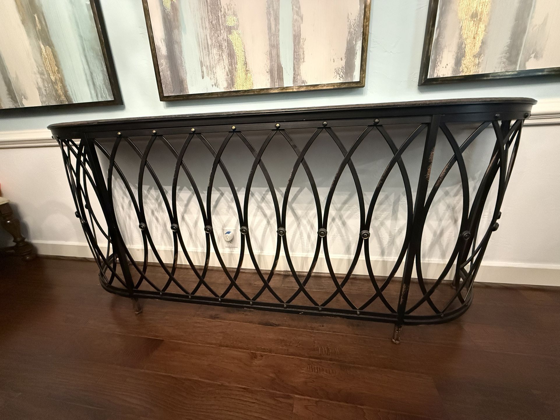 Luxury Metal Sofa Table
