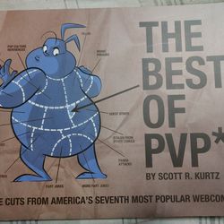 Signed Copy The Best of PVP* Comic By Scott Kurtz 