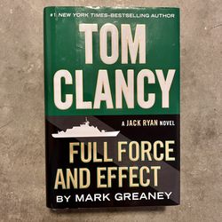 Tom Clancy Hardcover Book, Jack Ryan