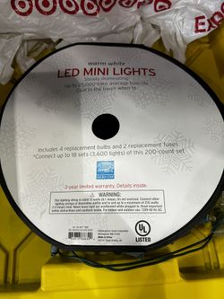 Christmas Lights 200 Count Per (2sets)