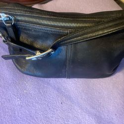 Vintage 1980s All Leather Coach Purse