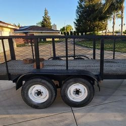 Double axle Trailer 14.5 ft x 5 ft - $2,700 