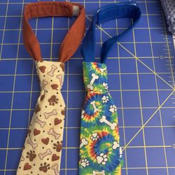 Dog Ties Made To Fit. 