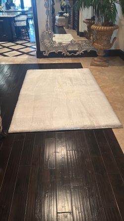 White area rug White area rug