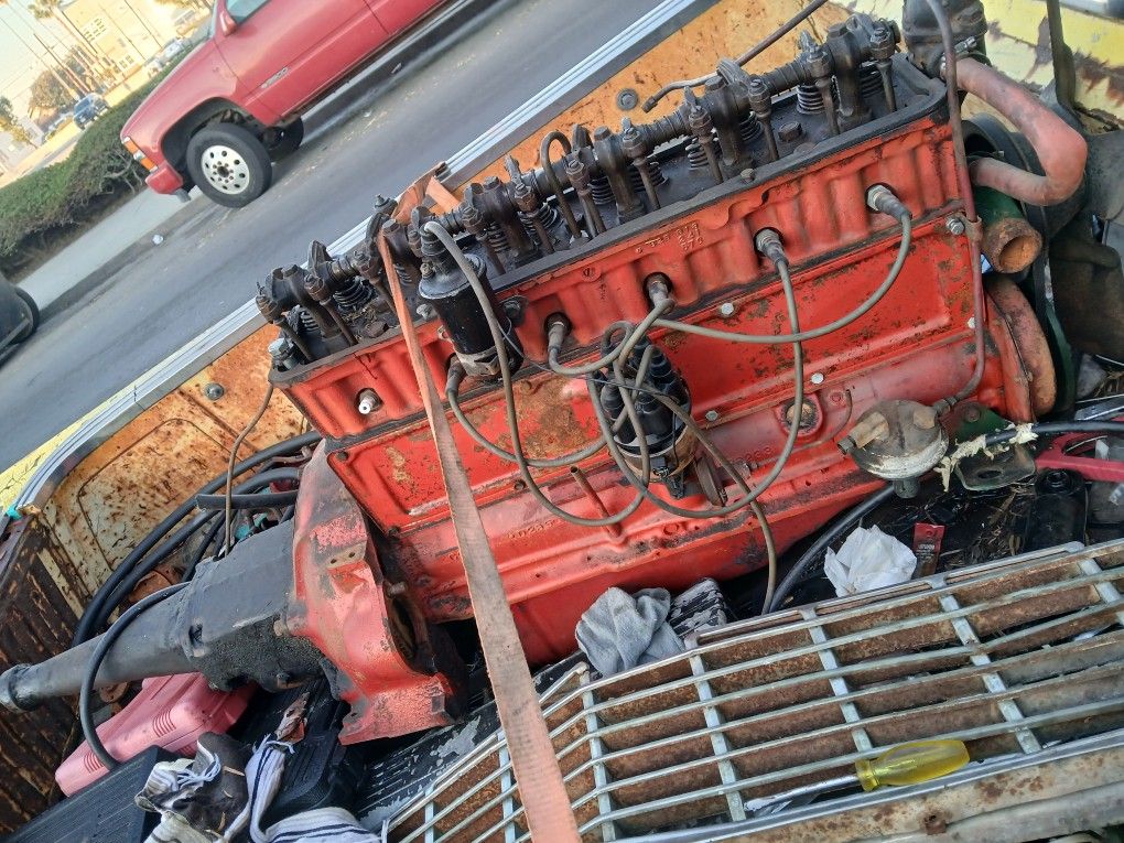 1955 CHEVY 235/ 3 SPEED MANUAL TRANSMISSION!! 750$ TAKES IT TODAY!