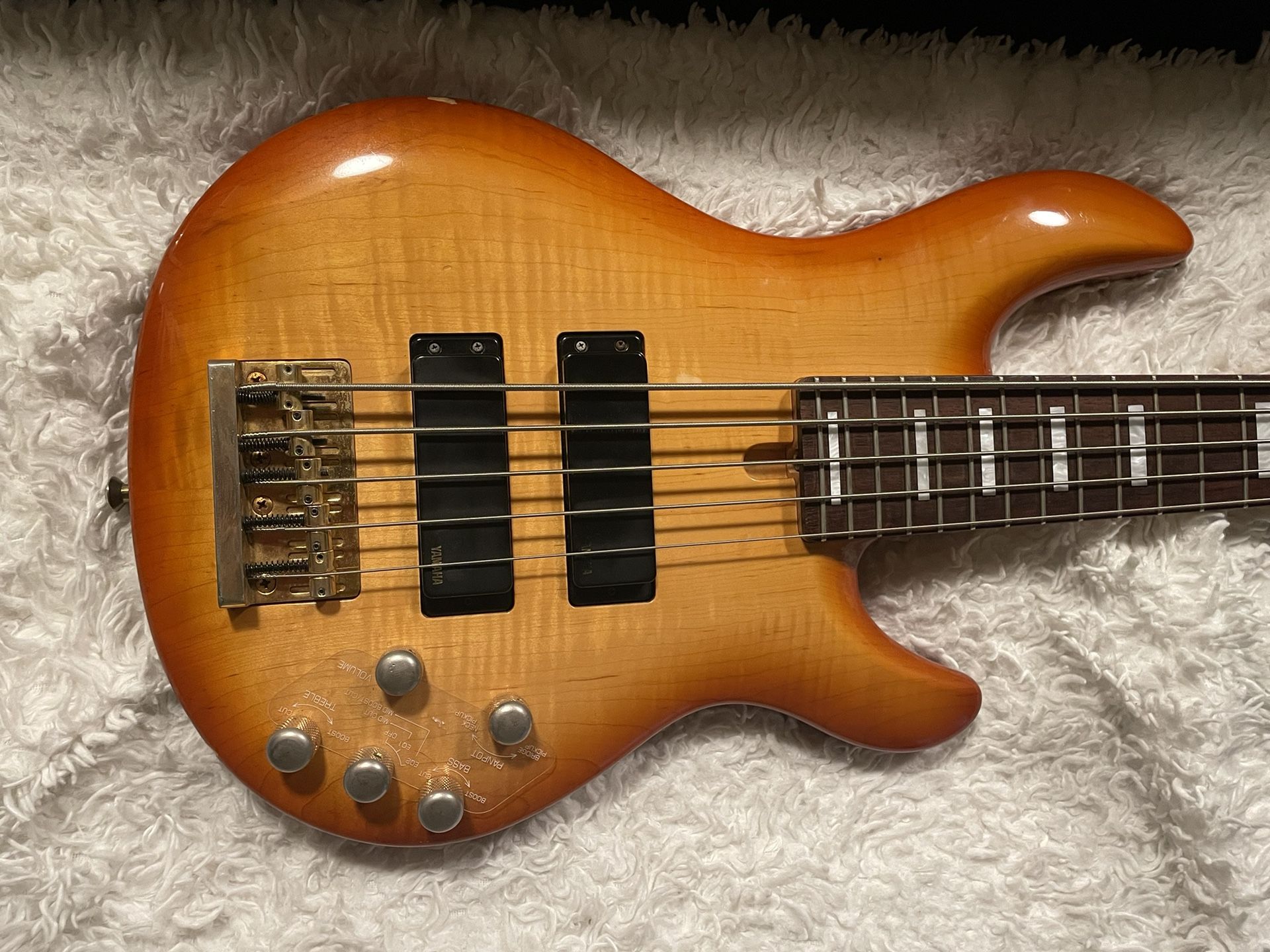 Yamaha BBN5A 5 String Vintage 1996 Bass Guitar Made In Japan