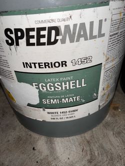 5 Gallons Speed Wall  Egg Shell  Color-Brown