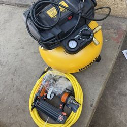 6 gal. 165 PSI Portable Electric Pancake Air Compressor by DEWALT