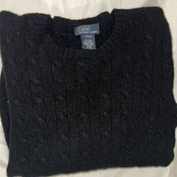 Ralph Lauren  Cashmere Cable-Knit Sweater Kids Size L