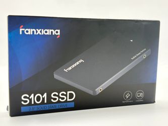 fanxiang S101 2.5 inch SATA III SSD Black New In Box