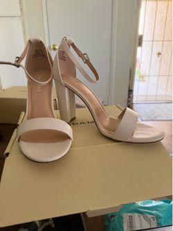White heels brand new