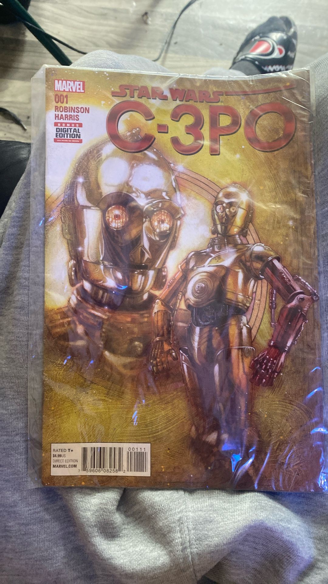 Unopened C-3PO Star Wars Comic