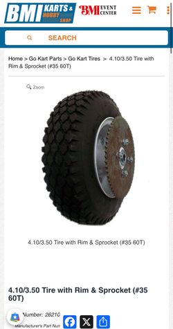 Looking to buy Mini bike tires with sprocket